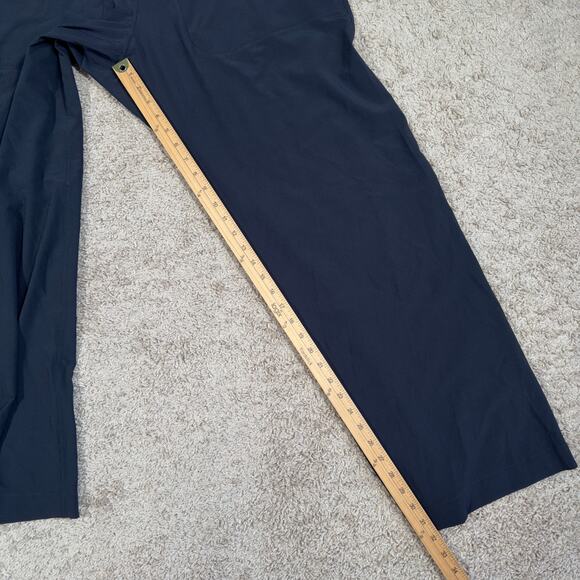 Lululemon Women’s Size 14 Black Swift Wide Leg Mid Rise Pants Relaxed Fit NWT - Picture 5 of 8